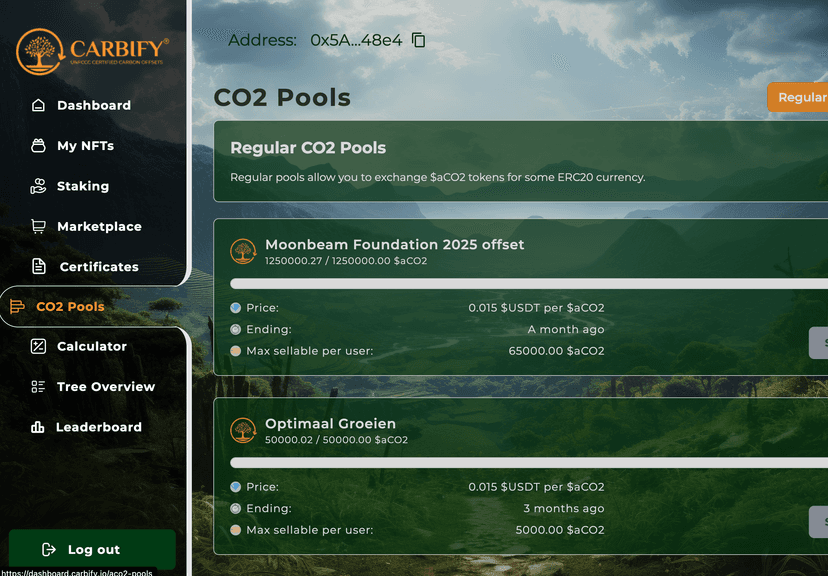 Carbify Carbon Exchange